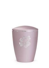 Zvířecí urna Elegance Paw, rose 0,5l