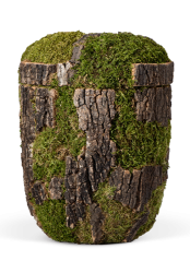 Umweltfreundliche Urne Tree Look, Eiche