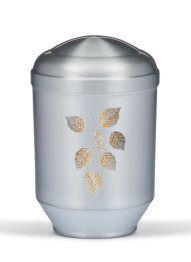 Kovová urna Steel, listy