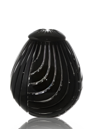 Kristall-Urne Linum - Schwarz 23 cm Kristall-Urne Linum - Schwarz 23 cm