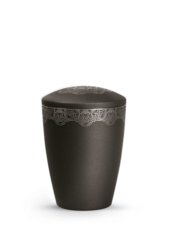 Zvířecí urna Mandala, černá