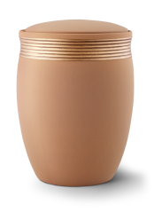 Urna ceramiczna Cleo, beżowa
