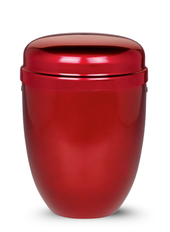 Metalowa urna Faith czerwona