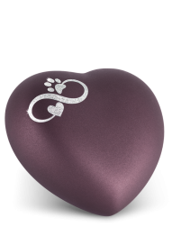 Urna dla zwierząt Herz Infinty - Berry 1,5l
