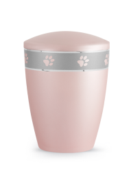 Zvířecí urna Aurum Silver, rose 2,8l