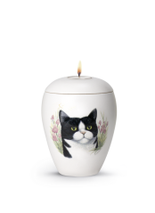 Bianco Tierurne mit Kerze - Katze 0,5l