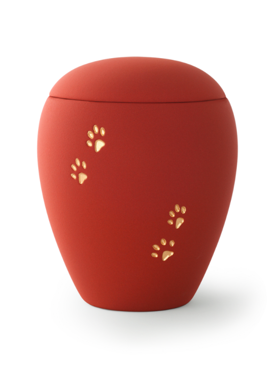 Zvířecí urna Siena Paws - Rubínová 2,8l