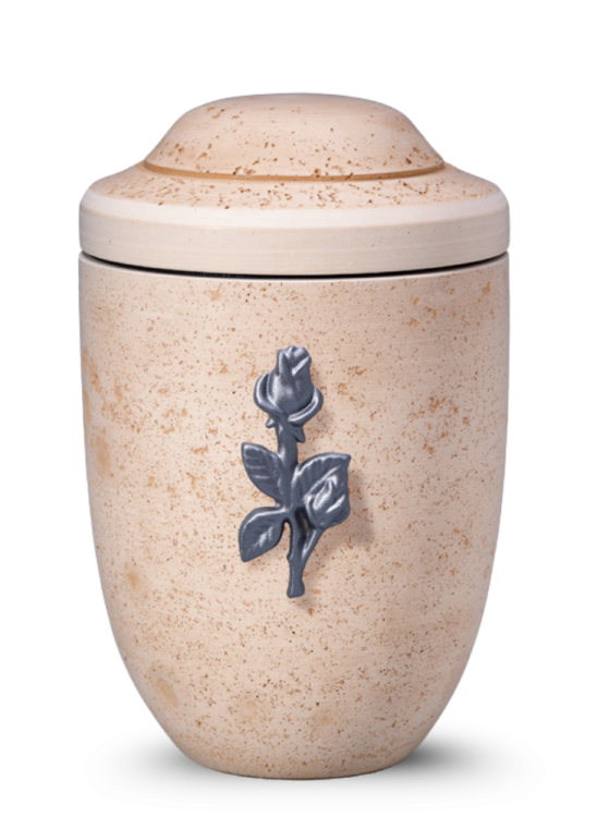 Ekologická urna Dujura II - Terakota/Růže