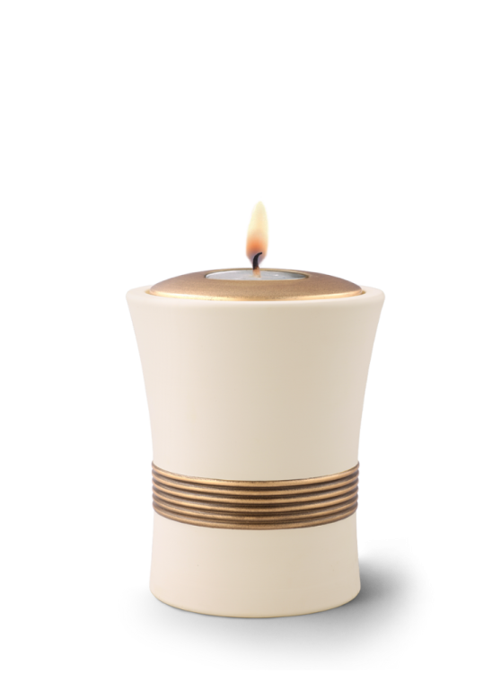 Keramik Miniurne Luxor - Creme