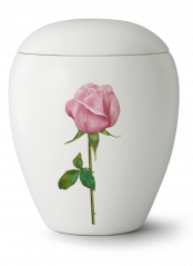 Keramická urna Bianco - Růže