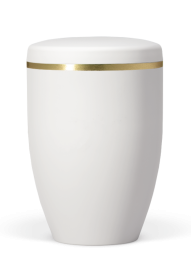 Ekologická urna Emelia, biela