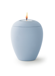 Zvířecí urna Siena se svíčkou - Modrá 1,5l