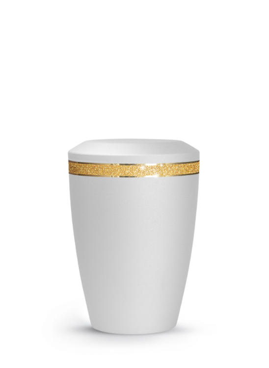 Zvířecí urna Glamour - Bílá 0,5l