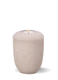 Keramická miniurna Zephyr - Béžová