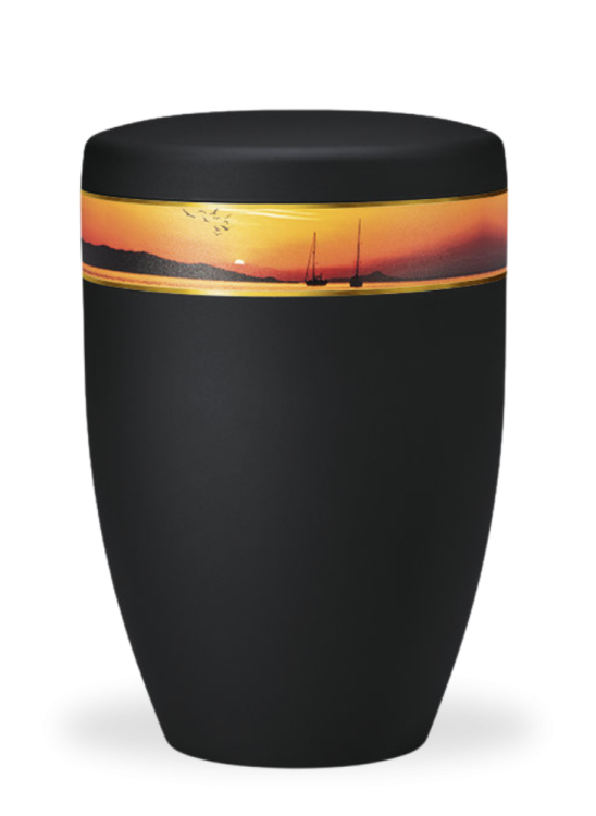 Ekologická urna Royal Black, plachetnice