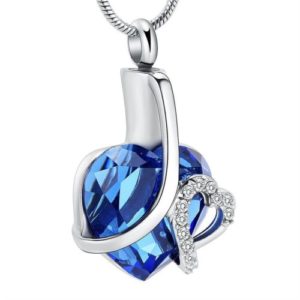 Trauerschmuck mit Asche