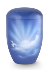 Ekologická urna Airbrush, motiv, obloha, airbrush