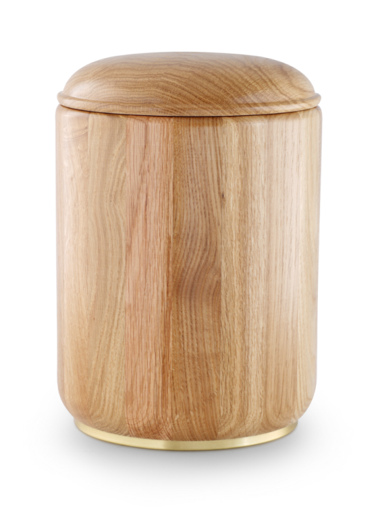 Dřevěná urna Romana - Přírodní