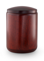 Dřevěná urna Basic - Mahagon
