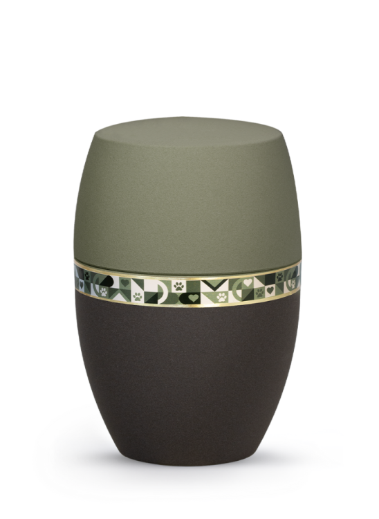 Urna dla zwierząt Infinity Artist - Olive/Graphite 2,8l