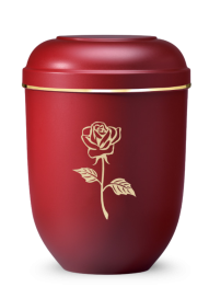 Ekologická urna Classic – Červená/Ruža