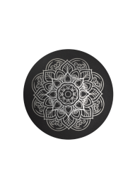 Zvířecí urna Mandala - Černá 1,5l