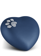Urna dla zwierząt Herz Paw - Navy 1,5l