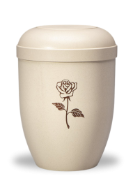 Ekologická urna Natur, růže