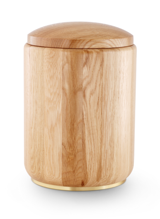 Holzurne Basic II, Natur