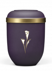 Ekologická urna Velvet Kala, violet, kala