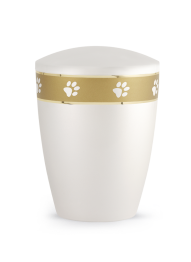 Zvířecí urna Aurum Gold, biela 2,8l