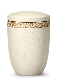 Ekologická urna Dujura - Béžová/Zlatá