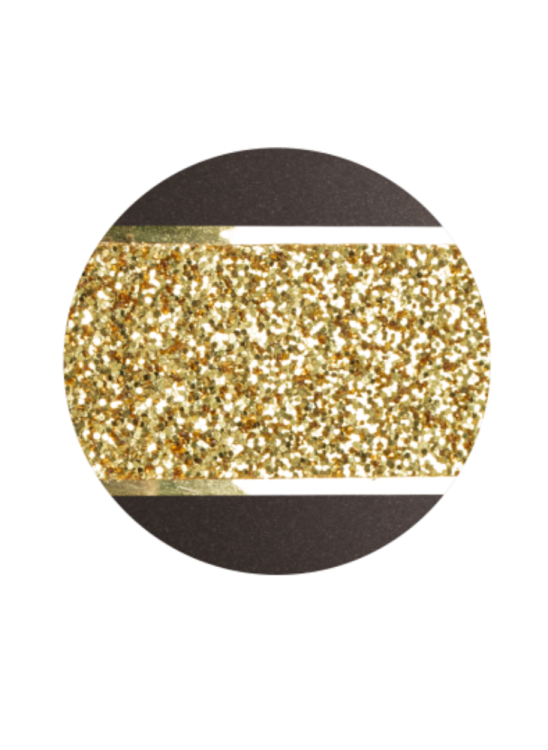 Ekologická urna Glamour Gold, siena, ozdobný pásek