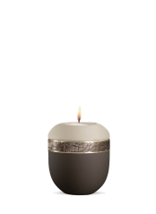 Keramická miniurna Zenith - Champagne/Siena