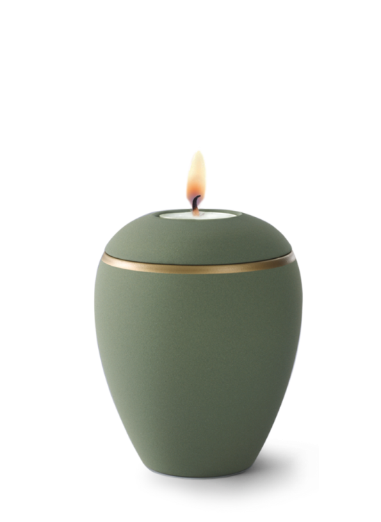 Keramik Miniurne Colour Line - Olive