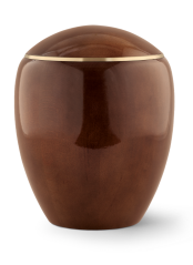 Dřevěná urna Emilia, Teak