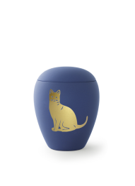 Tierurne Siena Katze - Marine 0,5l