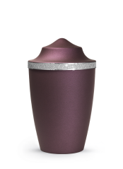Zvířecí urna Glamour - Berry 1,5l