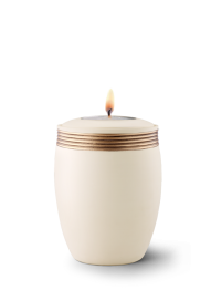 Keramik Miniurne Cleo  - Creme