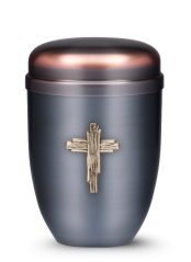 Kovová urna Regalia - Kříž