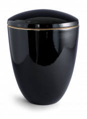 Keramická urna Tosca - Černá