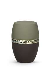 Zvířecí urna Infinity Artist - Oliv/Graphit 1,5l