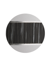 Ekologická urna Veta, stříbrně šedá, ozdobný pásek