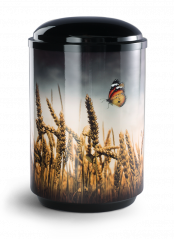 Kovová urna Landscape, pšenice