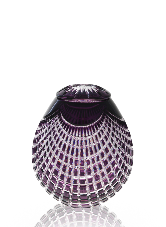 Kristallurne Quadrus - Amethyst 14,5 cm