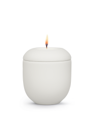 Keramická miniurna Akari - Slonově bílá