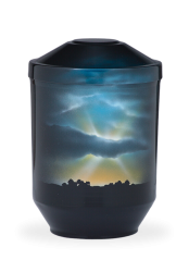 Kovová urna Aibrush, horizont