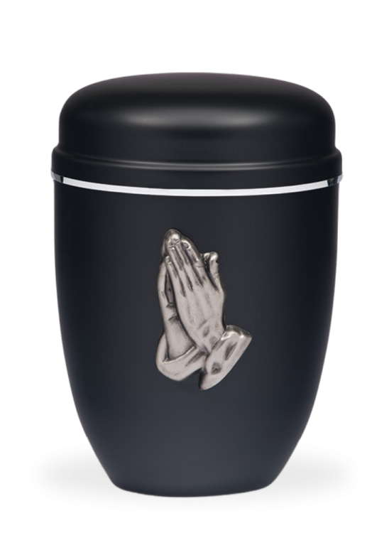Kovová urna Faith 3D - Modlitba