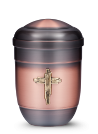 Metalowa Urna Faith Miedziana II – Krzyż