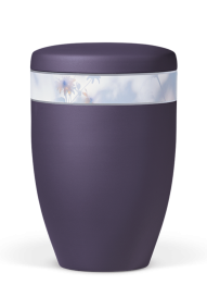Ekologická urna Floral, violet